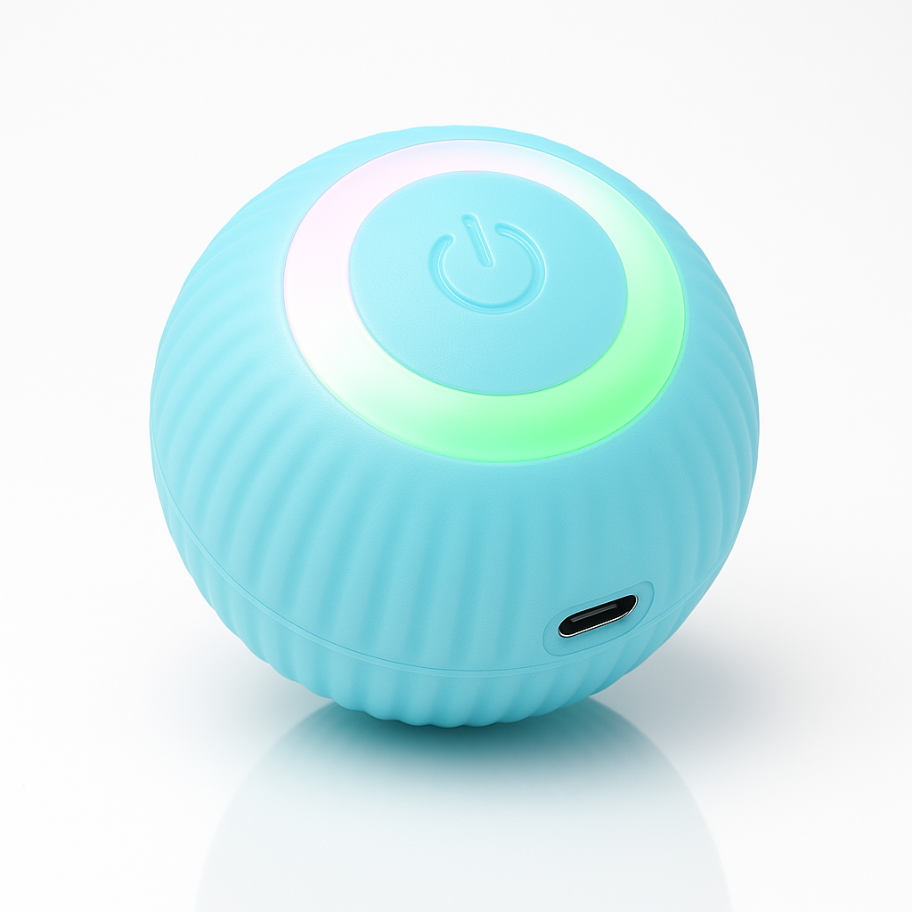 KeylaSpin™ – Pelota Interactiva 360° para Gatos Inteligentes