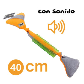 HUESO OXFORD 40 CM. NARANJA