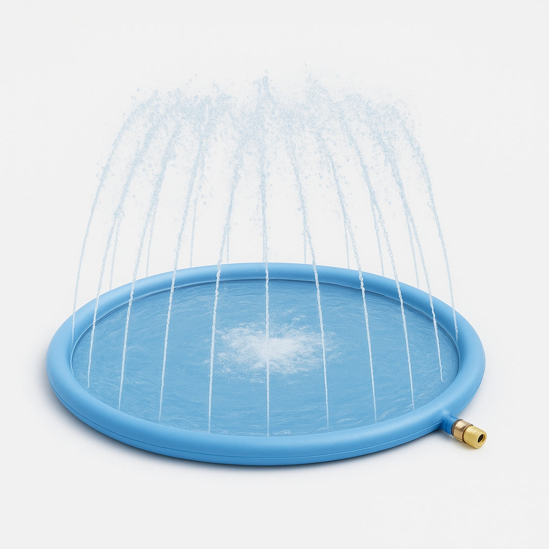 🌊 Piscina de Chorros Antideslizante – Refresca y Divierte