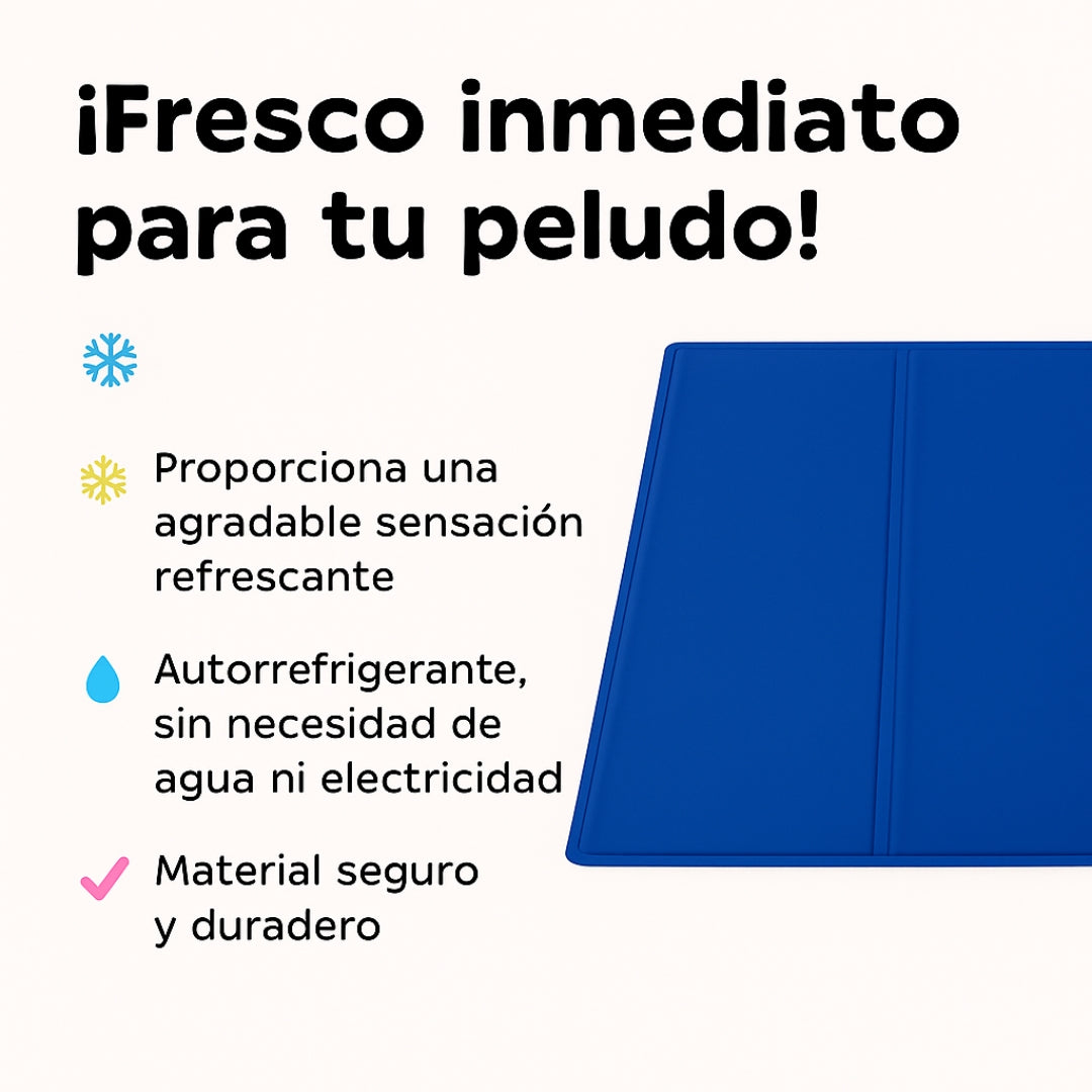 🧊 Manta Refrescante SummerCool™ para peludos 🐶🐱