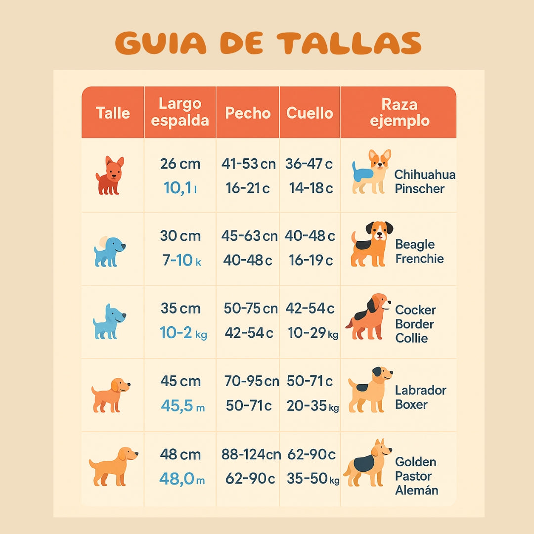 Chaleco Ajustable KeylaSafe. para Peludos – Tallas XXS a XXL