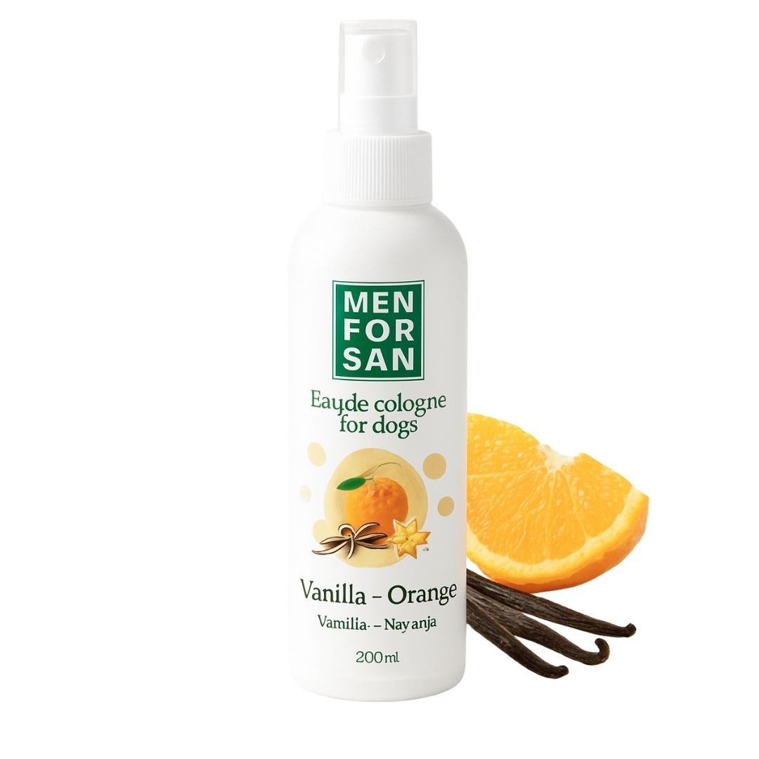 Agua de Colonia Vainilla & Naranja para Perros – Menforsan