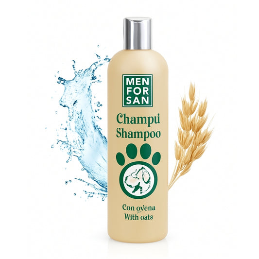 Champú de Avena para Perros con Piel Sensible | MENFORSAN
