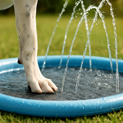 🌊 Piscina de Chorros Antideslizante – Refresca y Divierte