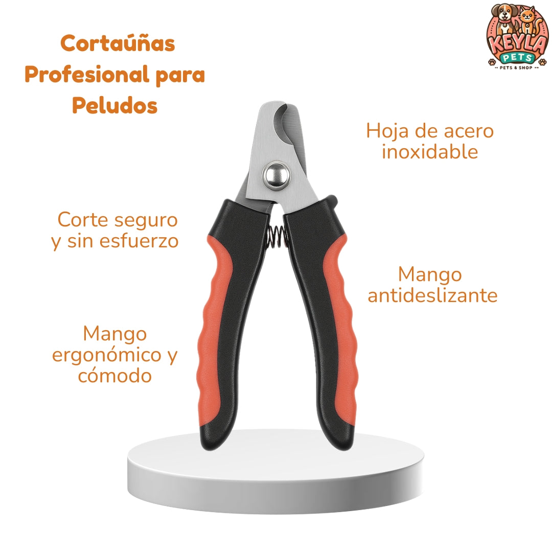Cortaúñas Antideslizante para Peludos 🐾✂️