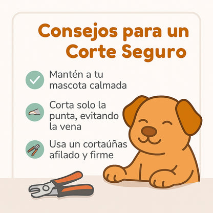Cortaúñas Antideslizante para Peludos 🐾✂️