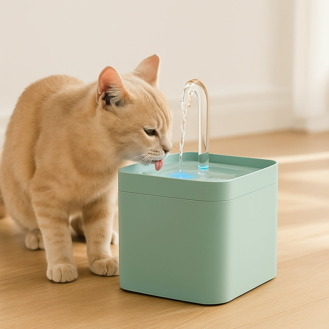 KeylaFlow™ – Fuente de Agua Automática para Peludos Hidratados