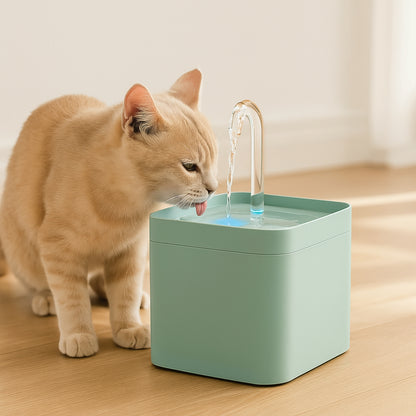 KeylaFlow™ – Fuente de Agua Automática para Peludos Hidratados